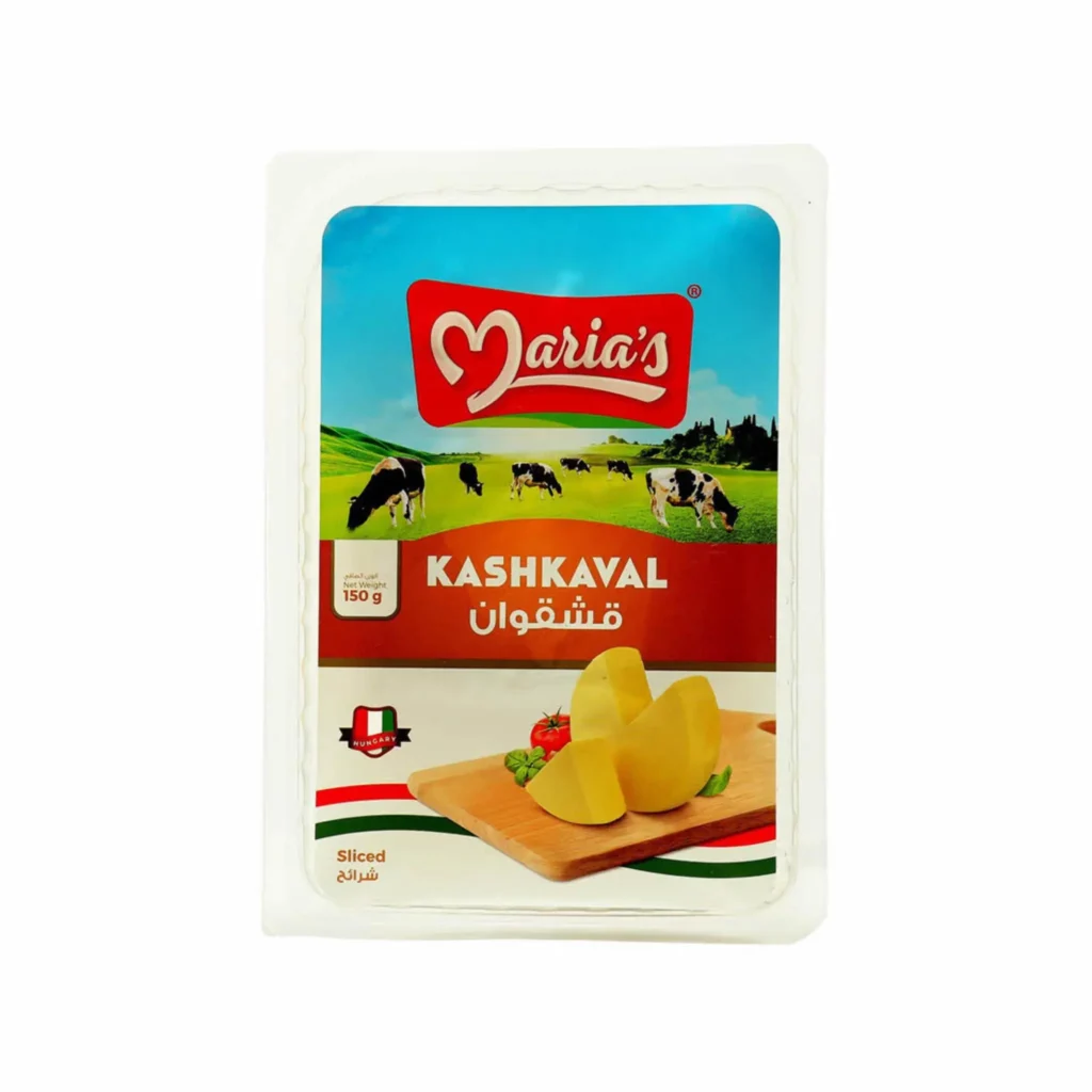 Maria's Kashkaval Sliced Cheese