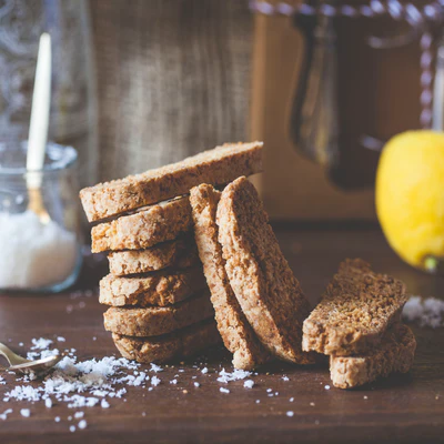 Citrus Coconut Biscotti